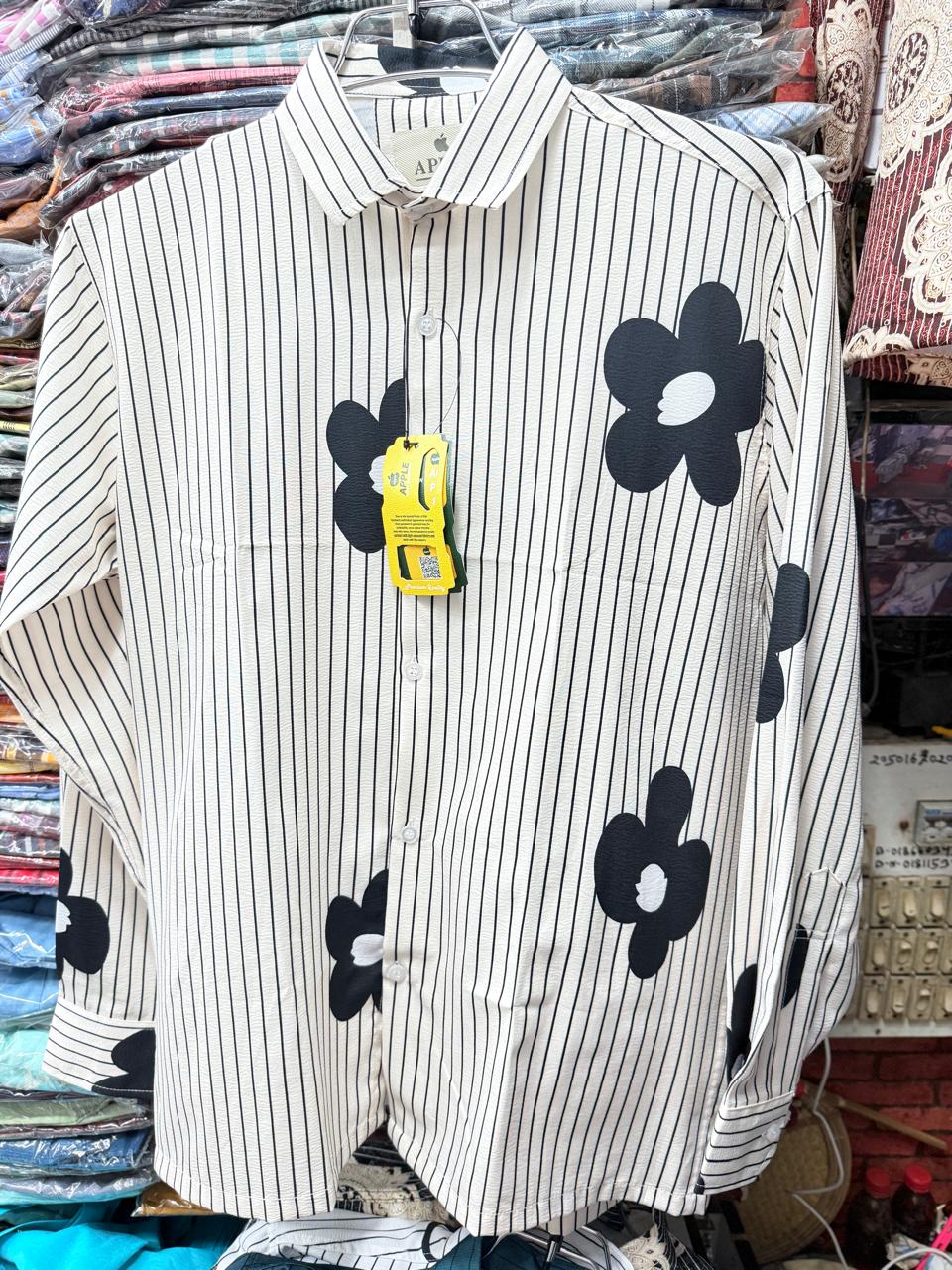White print shirt